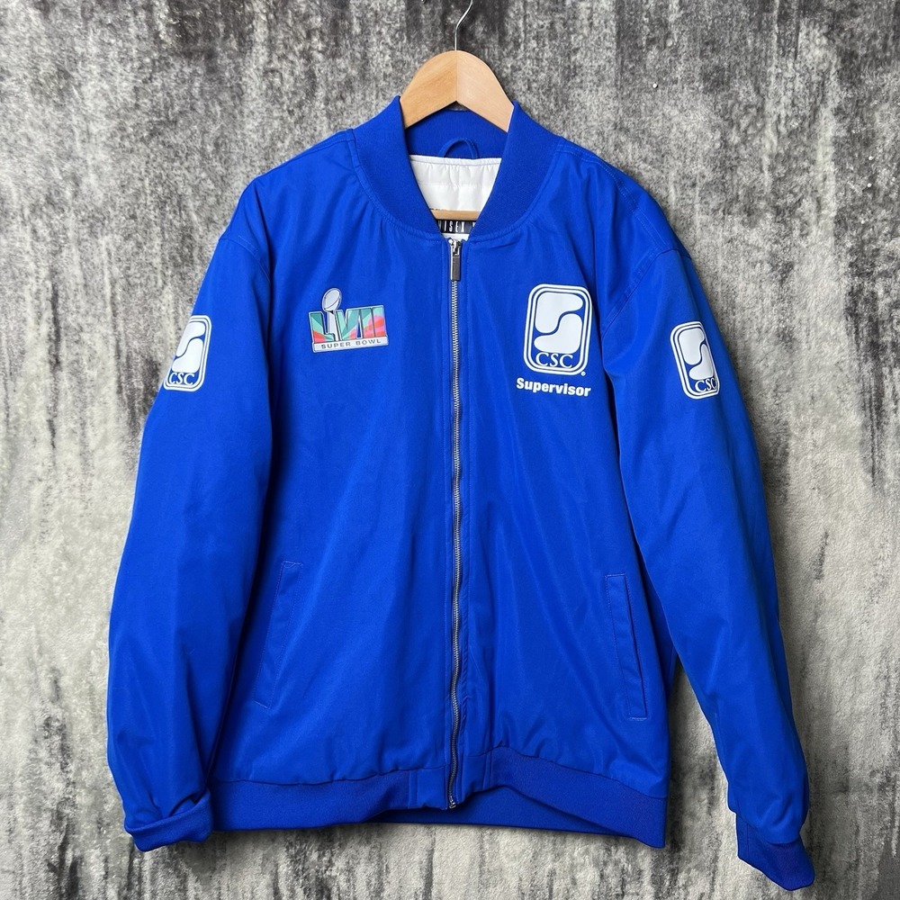 NFL Jacket CSC Security‎ Super Bowl LVII Collector Jacket Unisex XL